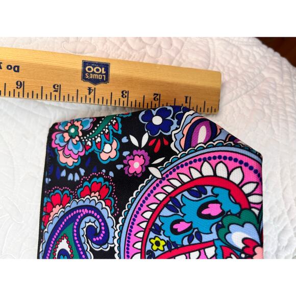 Vera Bradley Women's Multicolored Make Up Travelling Vacation Bag - Picture 6 of 10